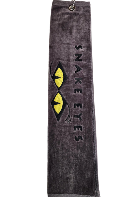 SNAKE EYES - GOLF TOWEL