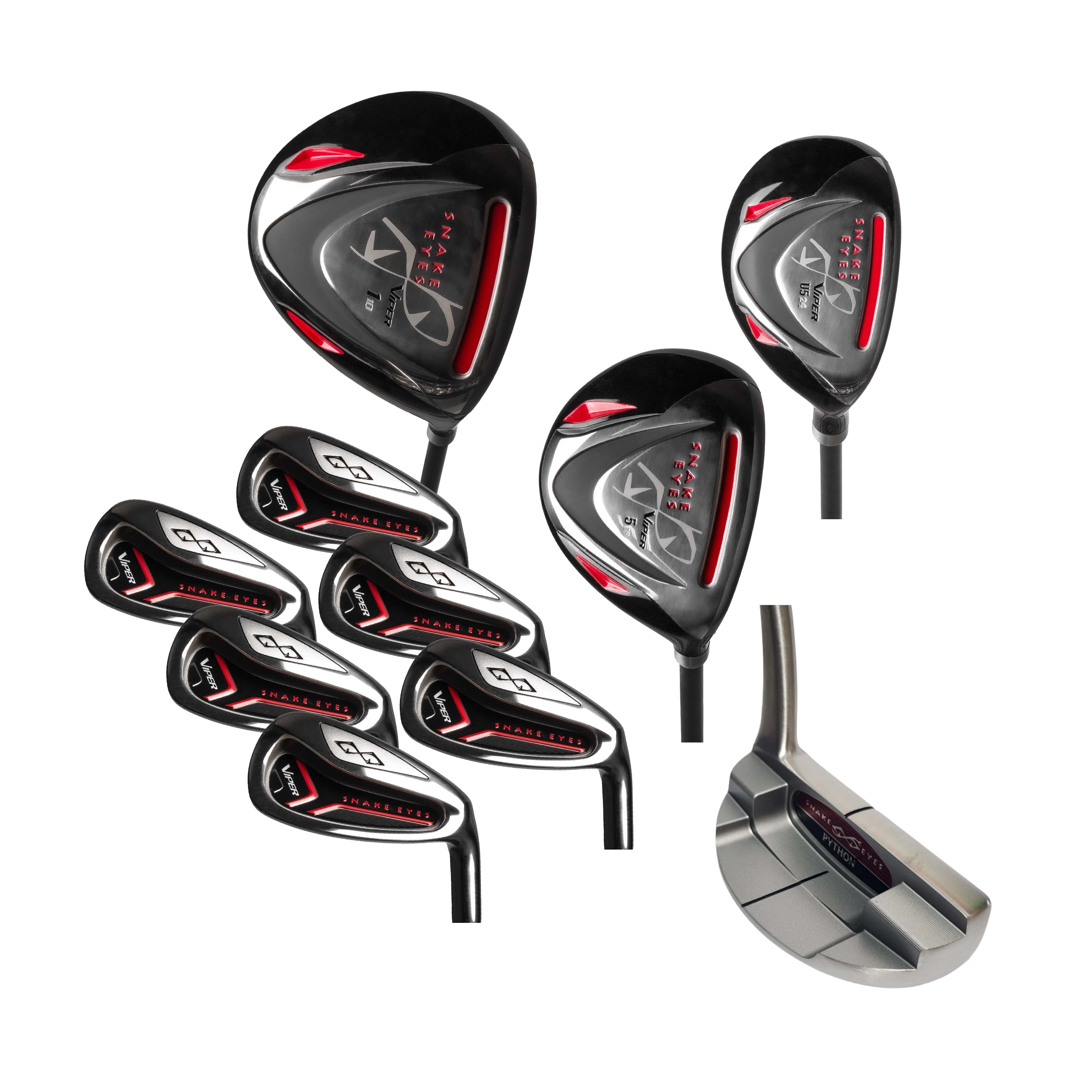 SNAKE EYES - VIPER - 10 PIECE SET – Golf Gear Australia Pty Ltd