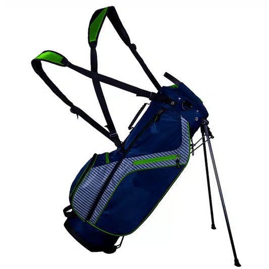 ONYX - STAND BAG - NAVY/LIME