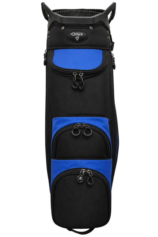 STRYKA PREMIUM GOLF BAG – BLACK / ROYAL