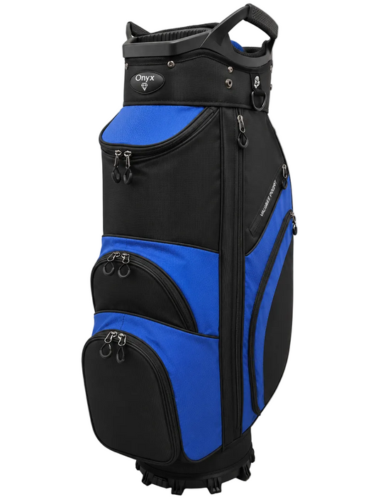 STRYKA PREMIUM GOLF BAG – BLACK / ROYAL