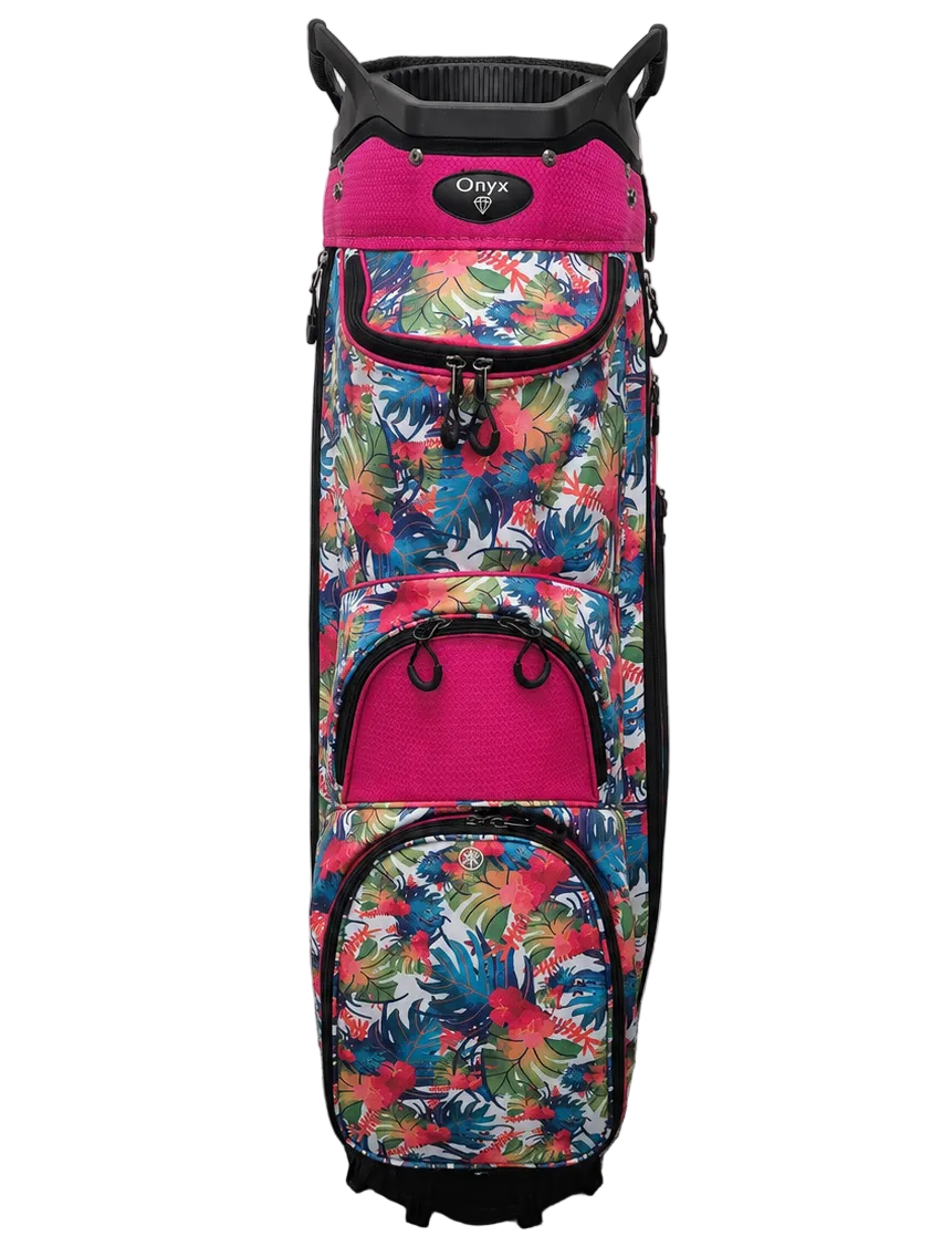 STRYKA PREMIUM GOLF BAG – PINK /FLORAL