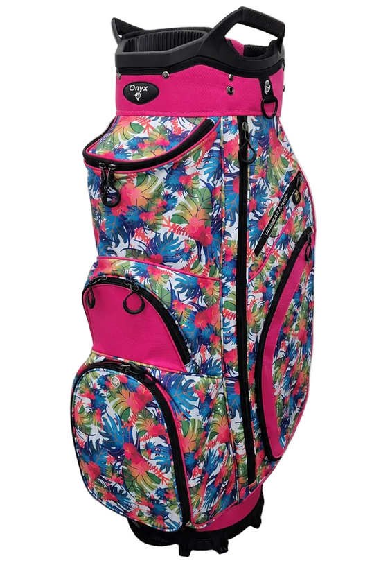 STRYKA PREMIUM GOLF BAG – PINK /FLORAL