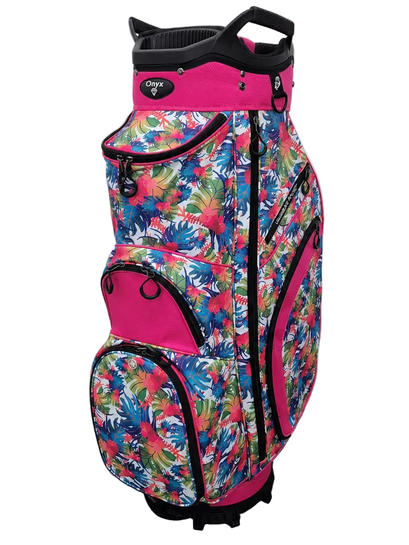 STRYKA PREMIUM GOLF BAG – PINK /FLORAL