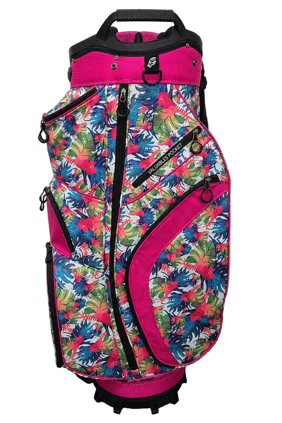 STRYKA PREMIUM GOLF BAG – PINK /FLORAL