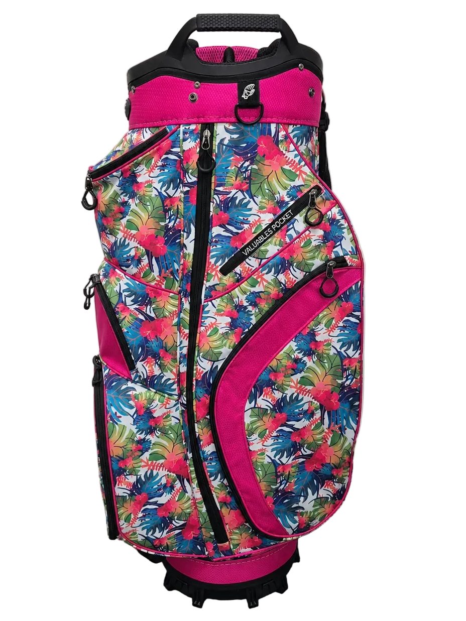 STRYKA PREMIUM GOLF BAG – PINK /FLORAL