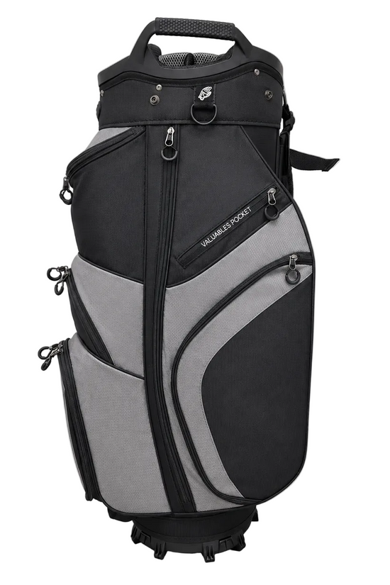 STRYKA PREMIUM GOLF BAG – BLACK / CHARCOAL