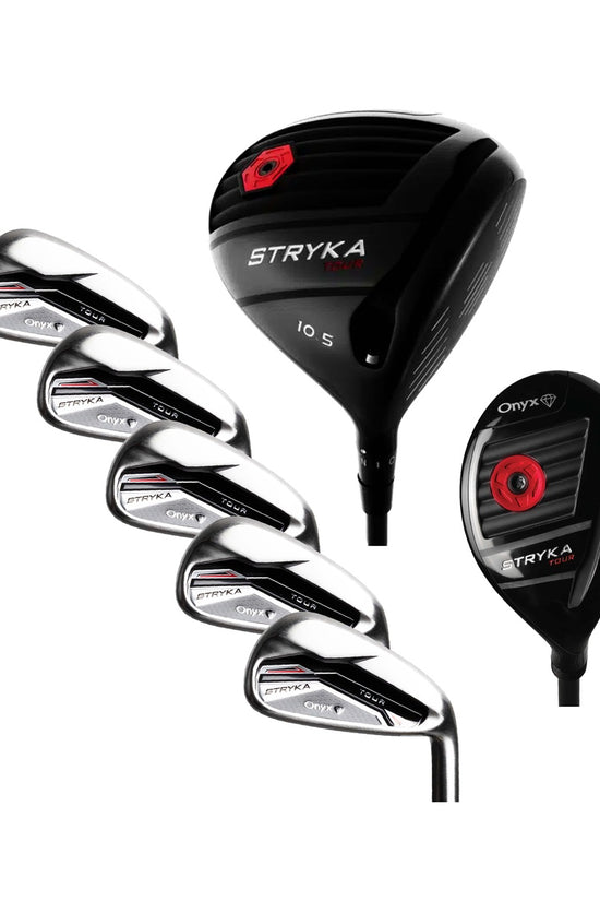 ONYX - STRYKA 7 PCE RH - 10.5 DEGREE ADAPTIVE DRIVER SET - STEEL IRON SHAFTS