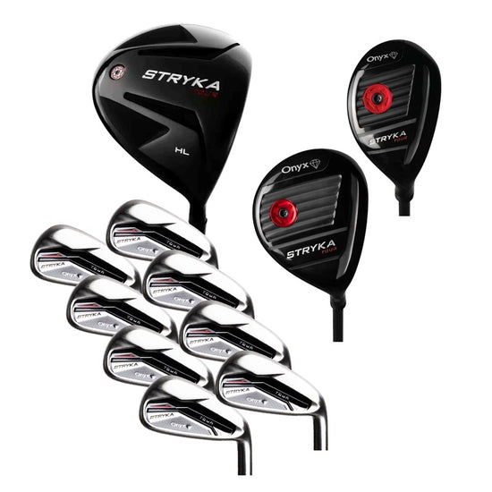 ONYX - STRYKA 11 PCE RH - 15 DEGREE HL DRIVER SET - GRAPHITE IRON SHAFTS