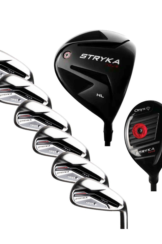 ONYX - STRYKA 8 PCE RH - 15 DEGREE HL DRIVER SET - STEEL IRON SHAFTS