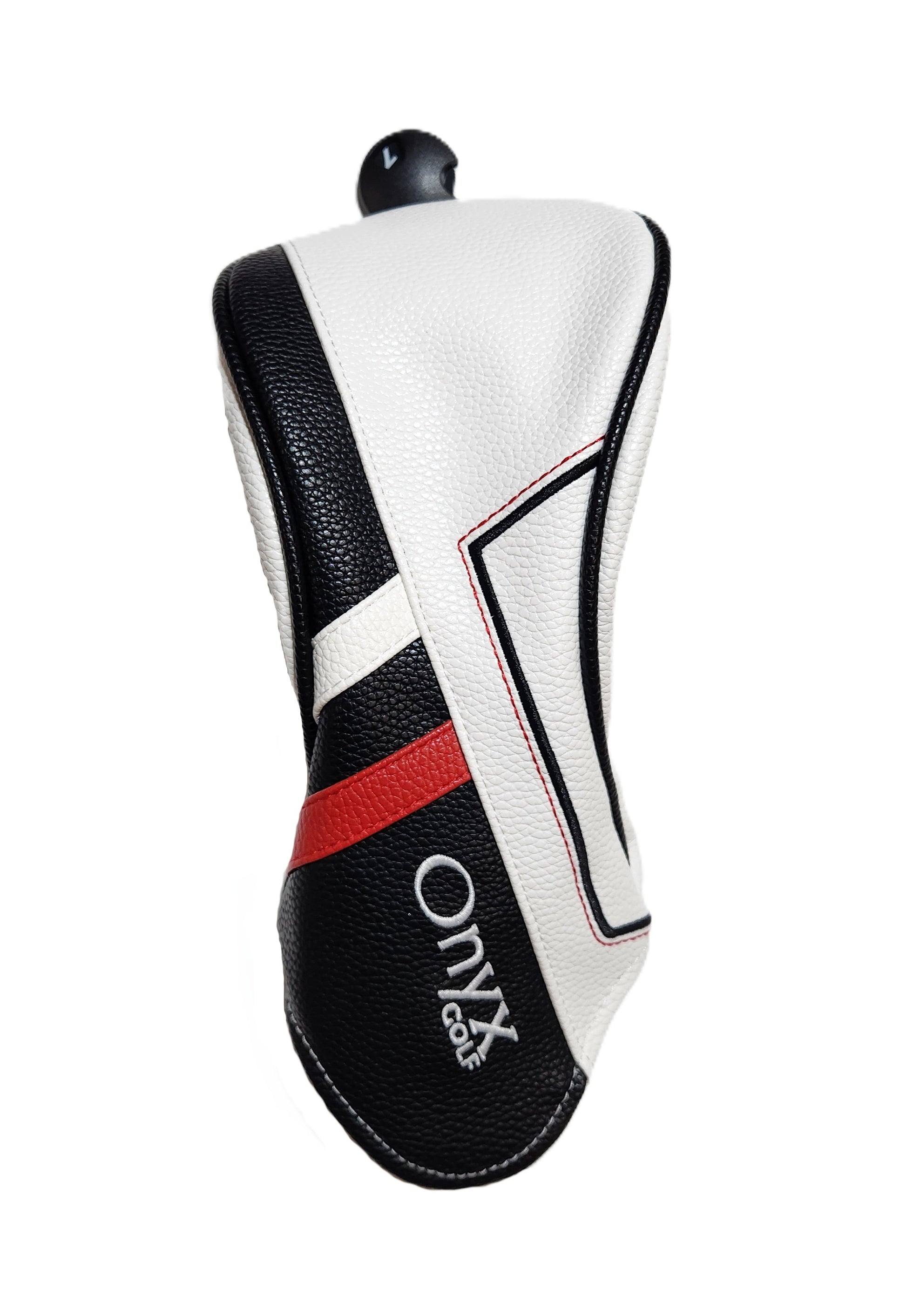 ONYX - PREMIUM FAIRWAY COVER - WHITE/RED/BLACK