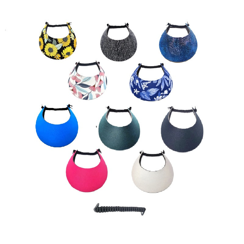 LADIES FOAM VISORS