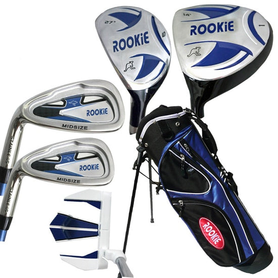 ROOKIE - KIDS SET- LEFT HAND - 6 PCE BLUE - Hybrid option