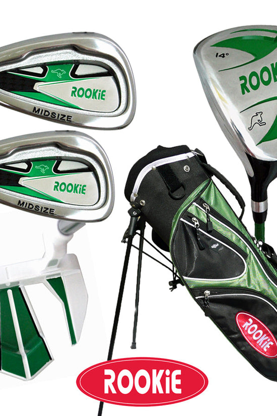 ROOKIE - KIDS SET -  LEFT HAND - 5 PCE GREEN