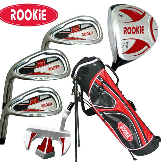 ROOKIE - KIDS SET- LEFT HAND - 6 PCE RED