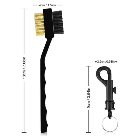 ONYX - 2-SIDED GOLF BRUSH
